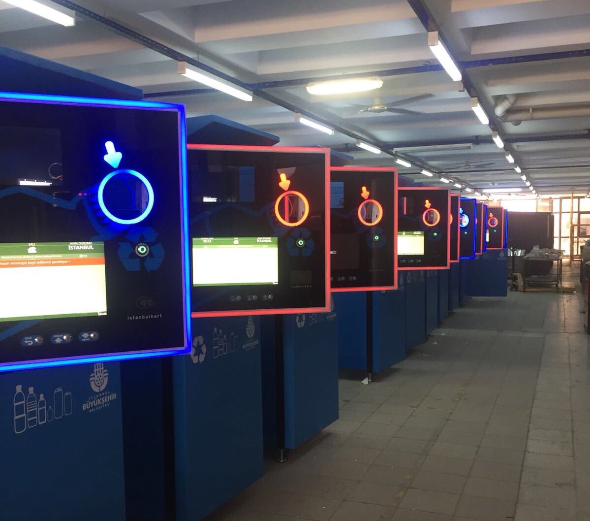 istanbulkart pet şişe