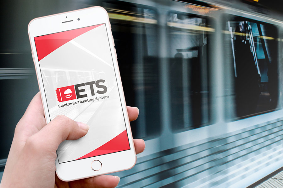 ETS telefonla toplu taşıma